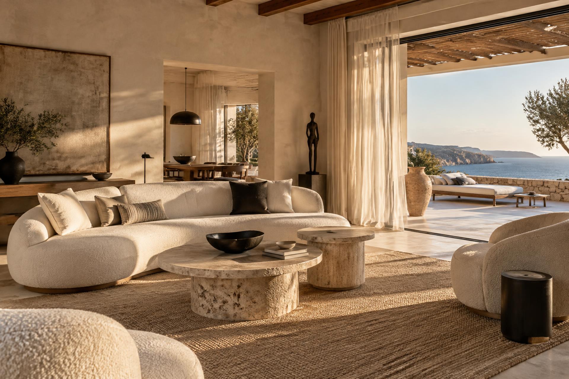 Bespoke Mediterranean villa interior